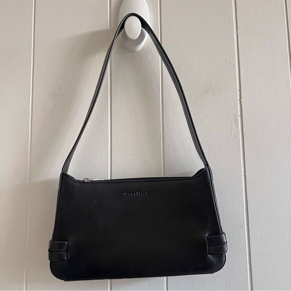 Cole Haan Black Leather Purse - Picture 1 of 12